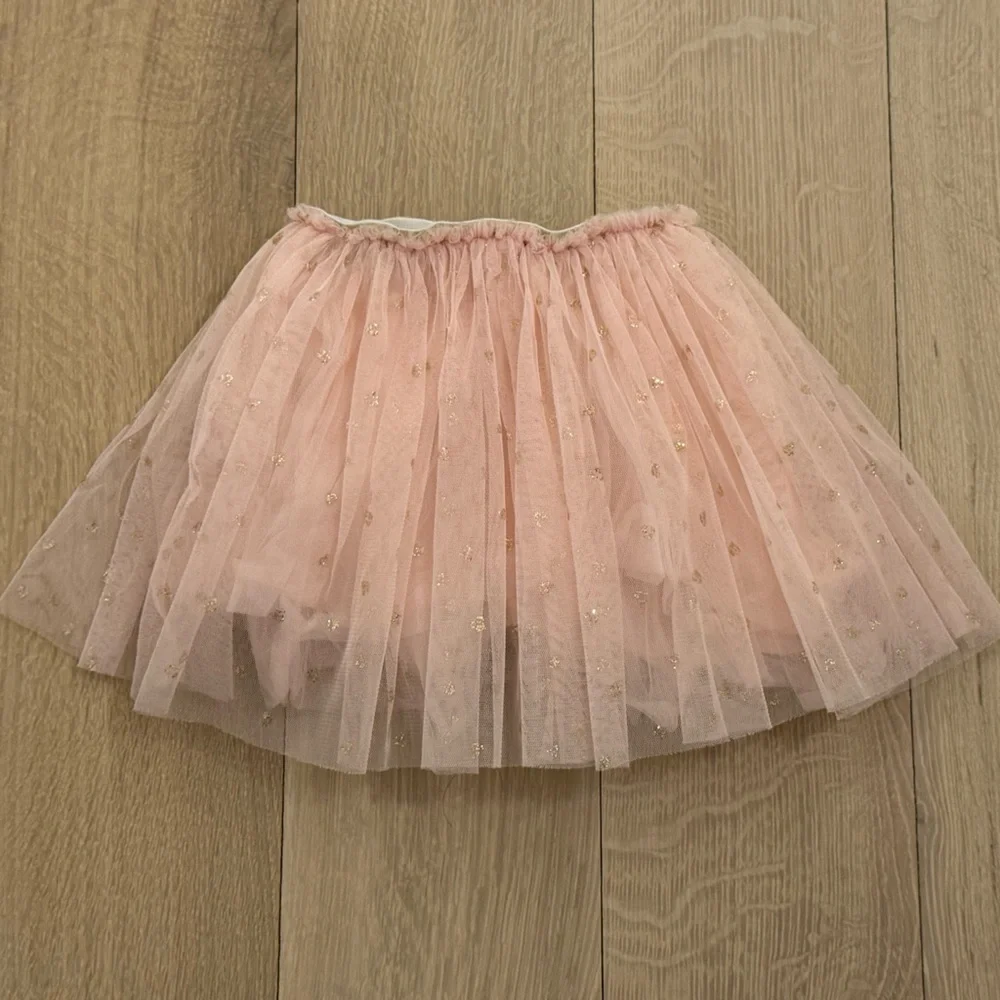 DOE A DEAR Girls Pink Tutu Skirt - Size 24 months